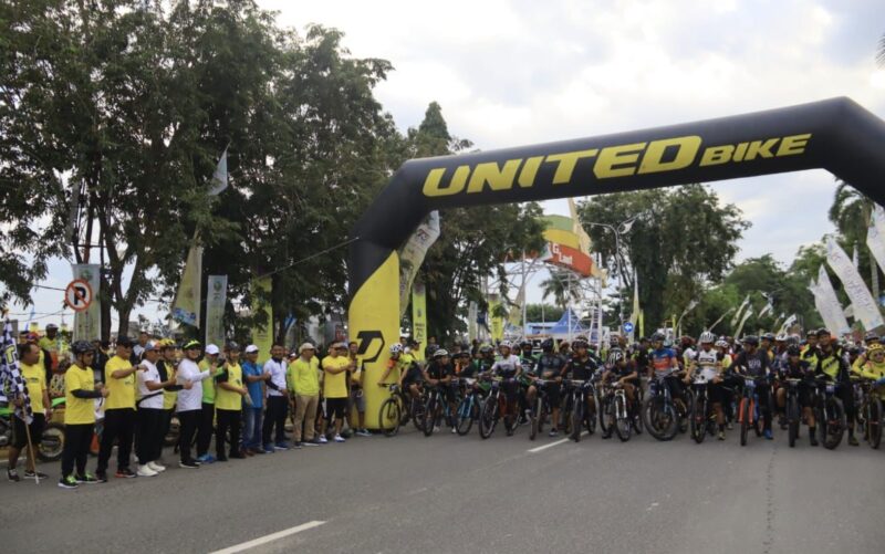 Fun Bike Bupati Kotabaru rangkaian hari jadi Kabupaten Kotanaru ke 73. (Foto : Istimewa)