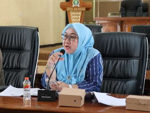 Ketua Komisi II DPRD Balangan, Nur Fariani. (Foto : Istimewa)