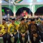 Wakil Bupati duduk dibagian kursi tengah saat menghadiri penutupan MTQ ke 34 di Banjarbaru. (Foto : Istimewa)