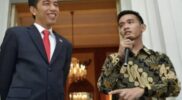 Presiden Jokowi dan putra nya Gibran Rakabumi Raka. Foto : (istimewa)
