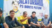 Silaturahmi Manajemen PS BArito Putera ke warga Pekauman guna meminta saran agar tim kebanggan Banua berjaya di kompetisi Liga 1. (Foto : Istimewa)