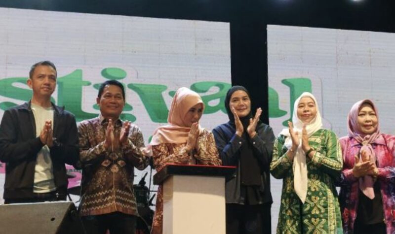 Pembukaan Balangan Fest 2024 yang dihadiri anggota DPRD Kabupaten Balangan, Sri Huryati Hadi. (Foto : Istimewa)