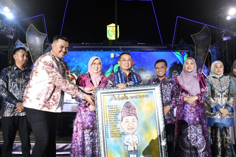 Malam puncak Hari Jadi Kota Banjarmasin ke-498 yang nerlangsung di Siring Balikota Banjarmasin. (Foto : Istimewa)