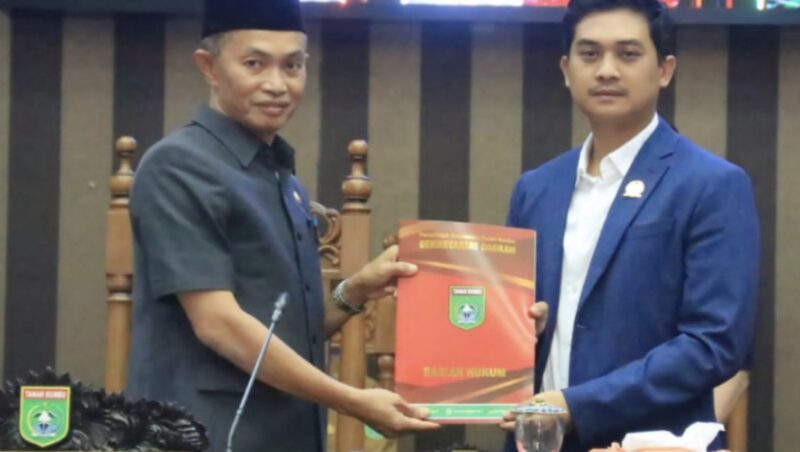 Paripurna Penyampaian Raperda Perubahan atas Perda Nomor 19 Tahun 2022. (Foto : Istimewa)