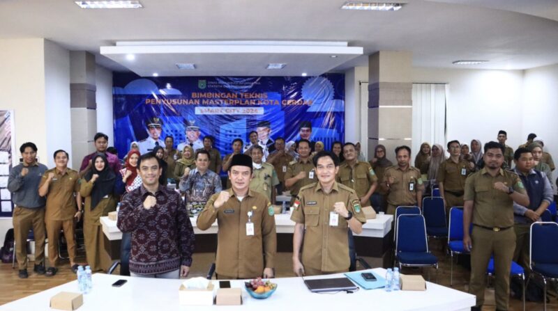 Dinas Kominfosp Tanah Bumbu menggelar bimtek penyusunan masterplan smart city dan quick win program unggulan tahap empat. (Foto : Istimewa)