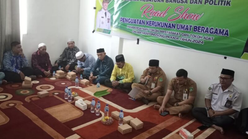 Road Show Penguatan Forum Kerukunan Umat Beragama (FKUB) di Kabupaten Tanah Bumbu. (Foto : Istimewa)