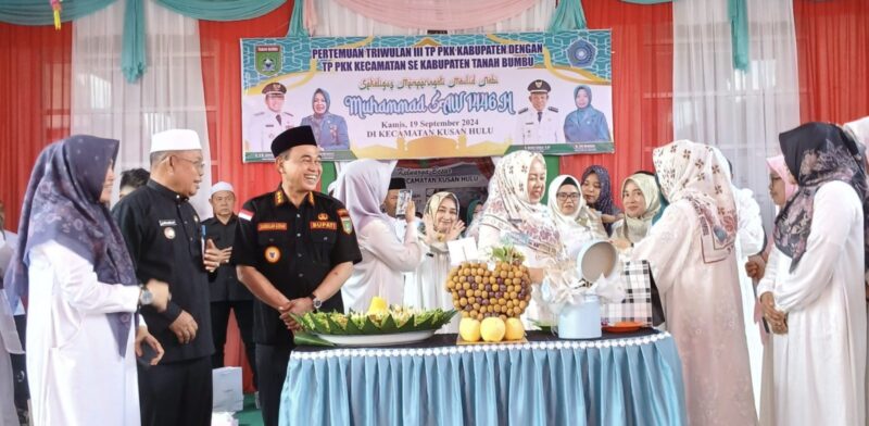 Pertemuan Triwulan III TP. PKK dengan Tanah Bumbu dan TP. PKK Kecamatan se-kabupaten Tanah Bumbu. (Foto : Istimewa)