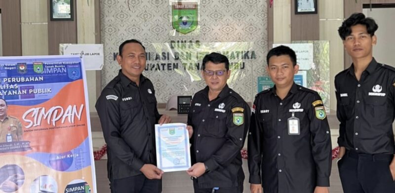 Dinas Pendidikan Kabupaten Tanah Bumbu meluncurkan inovasi Sistem Pencarain Arsip Online (SIMPAN). (Foto : Istimewa)