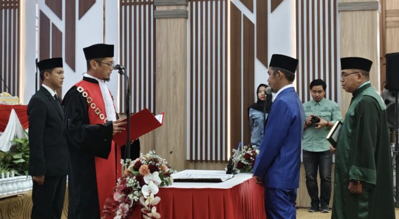 Pelantikan Wakil Ketua II DPRD Kabupaten Balangan melalui sidang paripurna. (Foto : Istimewa)