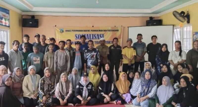 Sosialisasi bantuan rehab rumah tak layak huni (RTLH) bertempat kantor desa Tirawan. (Foto : Istimewa)