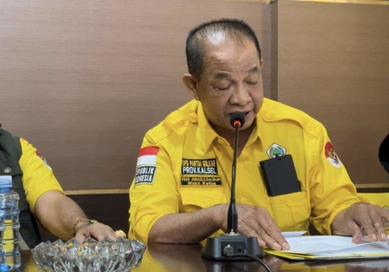 Ketua Bidang Pemenangan Pemilu DPD Partai Golkar Kalsel, Puar Junaidi. (Foto : Istimewa)
