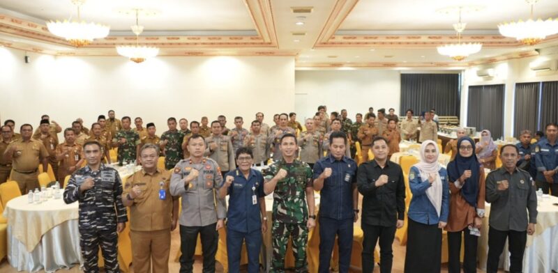 Bakesbangpol melaksanakan rapat koordinasi (Rakor) bersama Forkompinda dan Forkopimcam Tahun 2024. (Foto : Istimewa)