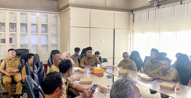 BPBD Kabupaten Tanah Bumbu mengadakan Rapat Koordinasi untuk calon relawan bencana. (Foto : Istimewa)