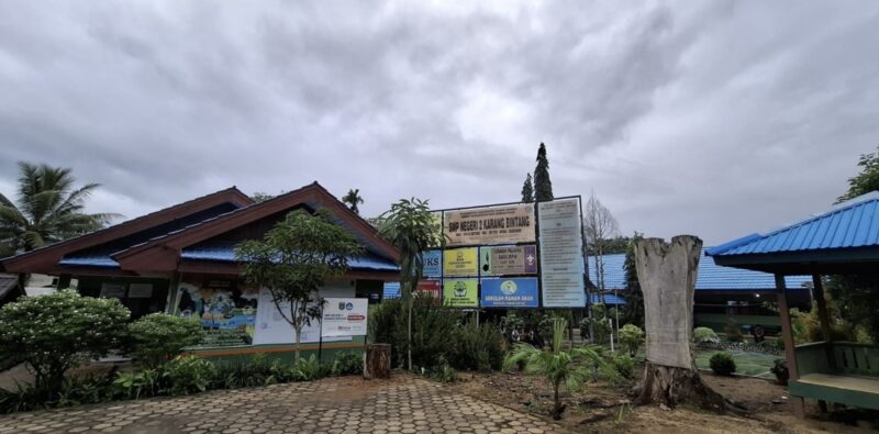 SMP Negeri 2 Karang Bintang. (Foto : Istimewa)