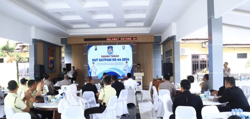 Perayaan Hari Ulang Tahun (HUT) Satuan Pengamanan (Satpam) ke-44 tahun 2024 di Kabupaten Tanah Bumbu. (Foto : Istimewa)