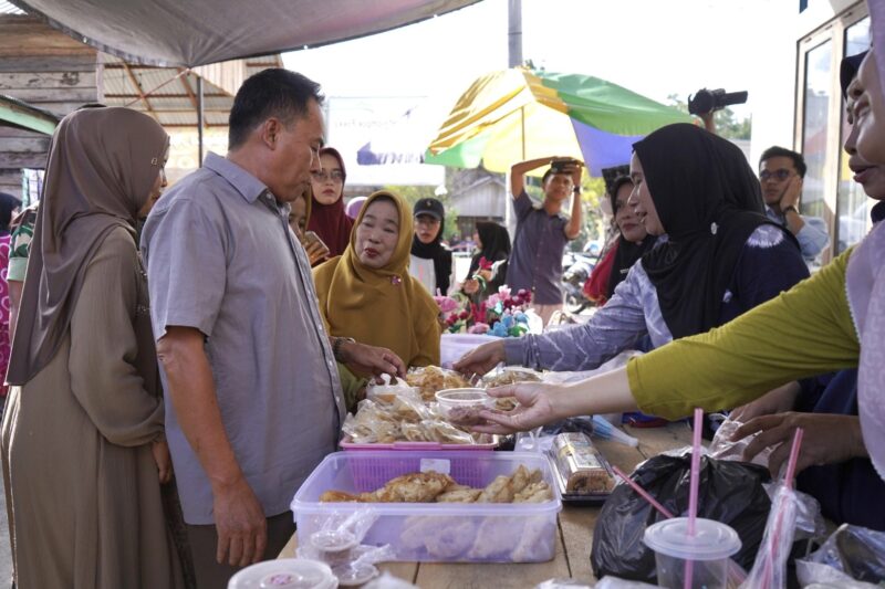 Pasar Lokal yang diselenggarakan Pemberdayaan Perempuan Kepala Keluarga (Pekka). (Foto : Istimewa)