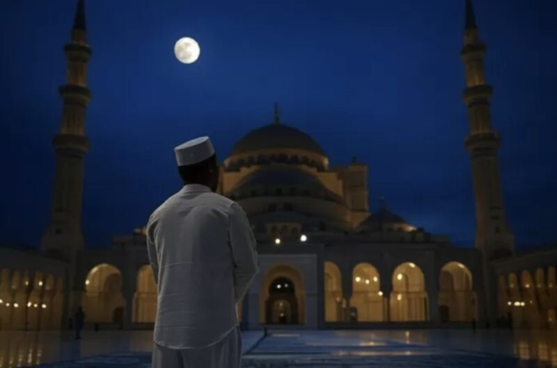 Ilustrasi malam Nisfu Sya'ban. (Foto : Istimewa)