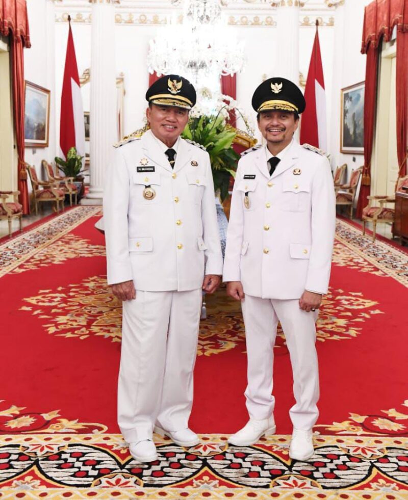 Gubernur dan Wakil Gubernur Kalsel, H. Muhidin dan Hasnuryadi Sulaiman. (Foto : Istimewa)