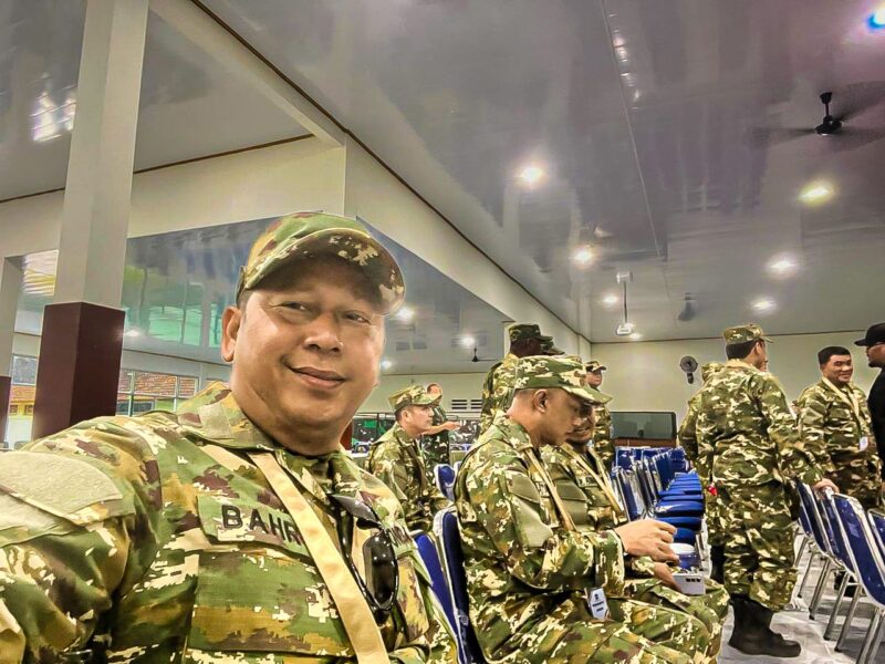 Bupati Barito Kuala, H Bahrul Ilmi mengikuti retreat sebagai pembekalan kepala daerah di Akmil Magelang. (Foto : Istimewa)