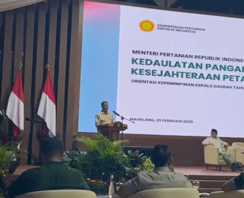 Menteri Pertanian, Andi Amran Sulaiman berkomitmen menuntaskan swasembada pangan dalam kurung waktu 3 tahun. (Foto : Istimewa)