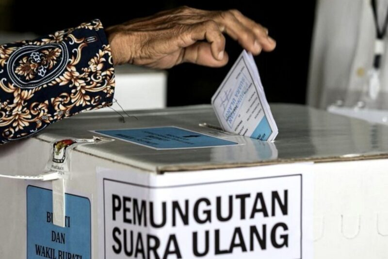 Ilustrasi pelaksanaa pemungutan suara ulang. (Foto : Istimewa)