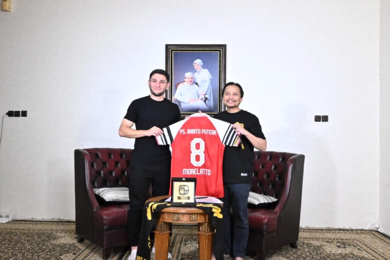 Manajemen PS Barito Putera resmi memperpanjang pemain asal Brasil, Lucas Murelatto hingga dua musim. (Foto : wasaka.id)