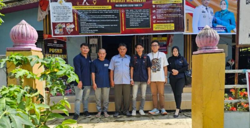 Tim Telda Kandangan mengadakan survei jaringan telekomunikasi (JT) dan diskusi terkait kebutuhan layanan. (Foto : Istimewa)