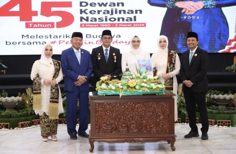 Andi Irmayani Rudi Latif resmi dilantik sebagai Ketua Dekranasda Kabupaten Tanah Bumbu untuk periode 2025-2030. (Foto : Istimewa)