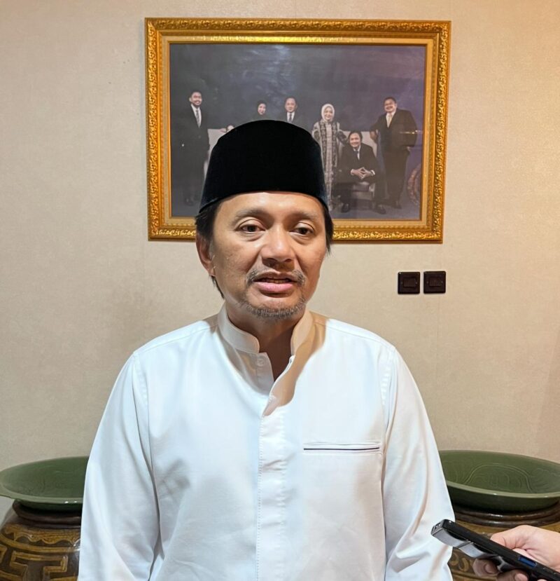 Wakil Gubernur Kalsel Hasnuryadi Sulaiman yang juga menjabat Ketua FPTI Kalsel.(Foto : wasaka.id)