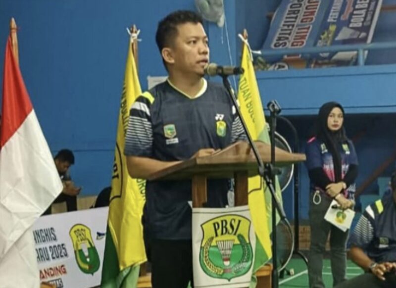 Anggota DPRD Kotabaru yang juga selaku Ketua Persatuan Bulu Tangkis Seluruh Indonesia (PBSI) Kotabaru Mustakim. (Foto : Istimewa)