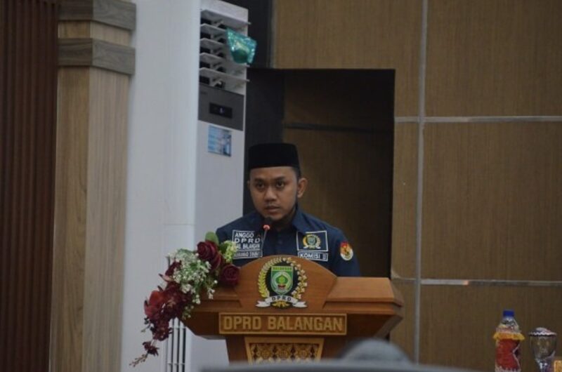 Anggota DPRD Kabupaten Balangan, Muhammad Syaibani. (Foto : Istimewa)