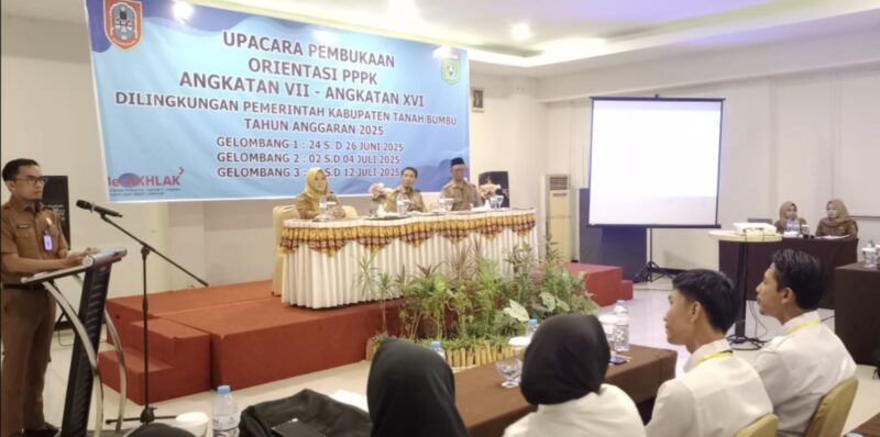 Orientasi Pegawai Pemerintah dengan Perjanjian Kerja (PPPK) Tahun 2025. (Foto : Istimewa)
