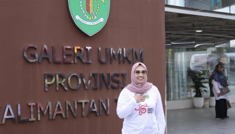 Ketua Dewan Kerajinan Nasional Daerah (Dekranasda) Kabupaten Tanah Bumbu, Andi Irmayani Rudi Latif. (Foto : Istimewa)