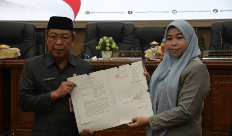 Pemerintah Kabupaten Balangan dan DPRD Balangan sepakati bersama Raperda tentang perubahan APBD Kabupaten Balangan Tahun Anggaran 2025. (Foto : Istimewa)
