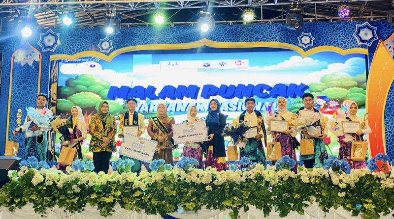 Puncak peringatan Hari Anak Nasional (HAN) Tahun 2025 dengan penuh nuansa kekeluargaan di Panggung Akrab Siring Laut. (Foto : Istimewa)