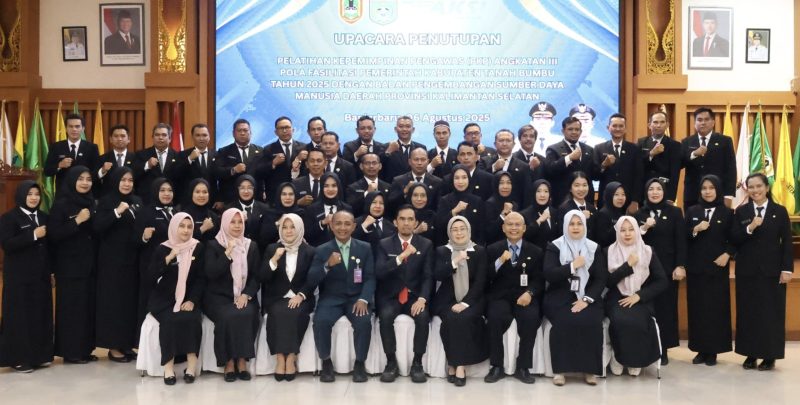 Penutupan kegiatan Pelatihan Kepemimpinan Pengawas (PKP) Angkatan III Tahun 2025. (Foto : Istimewa)