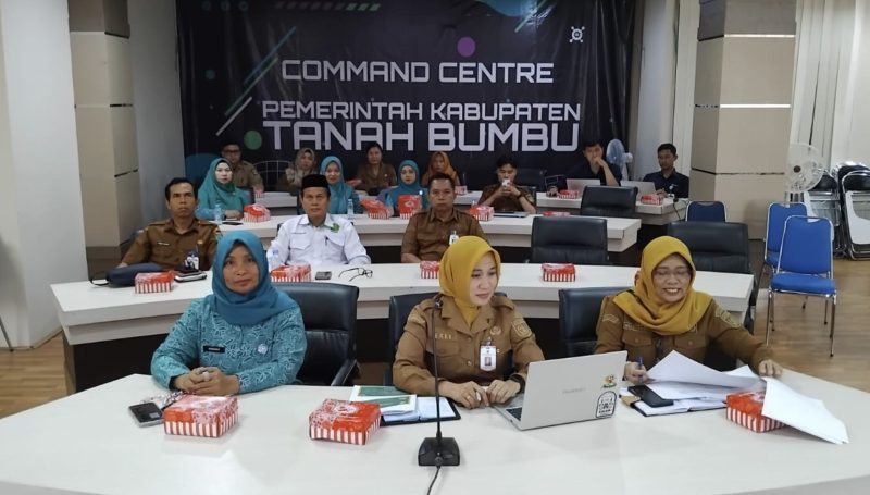 Rapat Koordinasi Tim Peningkatan Kualitas Keluarga Daerah (TPK2D) digelar secara virtual. (Foto : Istimewa)