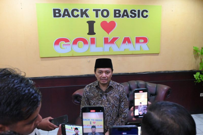 Ketua DPD Partai Golkar Kalsel, Hasnuryadi Sulaiman. (Foto :  wasaka.id)