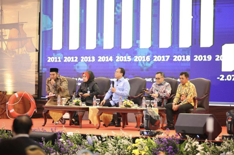 Musyawarah Nasional (Munas) III Asosiasi Pemerintah Daerah Pesisir dan Kepulauan se-Indonesia (Aspeksindo) di Hotel Bidakara, Jakarta. (Foto : Istimewa)