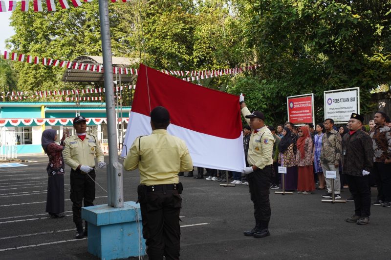 PLN Indonesia Power Unit Bisnis Pembangkitan (UBP) Barito menyelenggarakan Upacara Peringatan Hari Ulang Tahun ke-80 Kemerdekaan Republik Indonesia