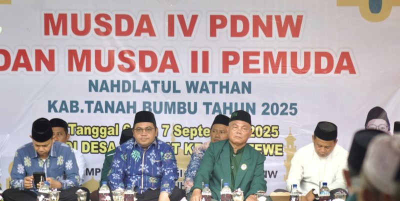 Musyawarah Daerah (MUSDA) IV Pengurus Daerah Nahdlatul Wathan (PDNW) dan MUSDA II Pemuda Nahdlatul Wathan (PNW) Tanah Bumbu. (Foto: Istimewa)