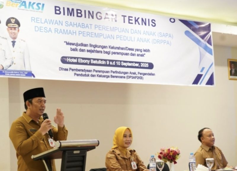 Pemerintah Kabupaten Tanah Bumbu menggelar Bimbingan Teknis (Bimtek) Relawan Sahabat Perempuan dan Anak (SAPA). (Foto: Istimewa)