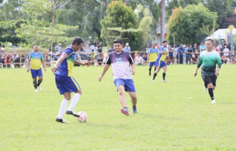 partai puncak Turnamen Sepak Bola Bupati Cup (TSBC) Barito Kuala 2025, Selasa (16/9) di Lapangan 5 Desember Marabahan. (Foto: Istimewa)