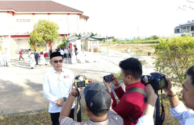 Masyarakat Kabupaten Tanah Bumbu yang ingin mendonorkan darah kini bisa langsung datang ke kantor Palang Merah Indonesia (PMI) Tanah Bumbu di Gunung Tinggi. (Foto: Istimewa)