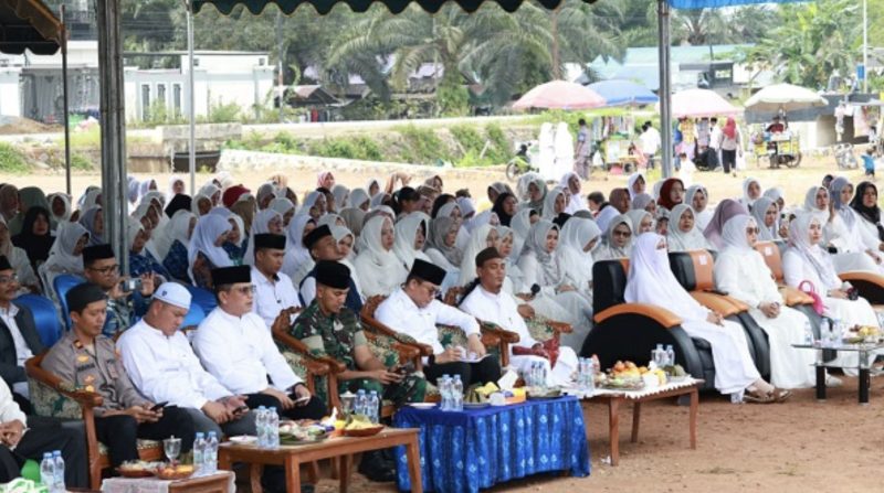 Kecamatan Mentewe menjadi tuan rumah peringatan Maulid Nabi Besar Muhammad SAW. (Foto: Istimewa)