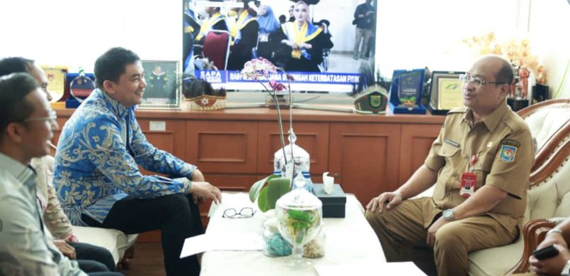 Bupati Tanah Bumbu, Andi Rudi Latif, melakukan kunjungan kerja ke Kementerian Dalam Negeri (Kemendagri) Republik Indonesia di Jakarta. (Foto: Istimewa)