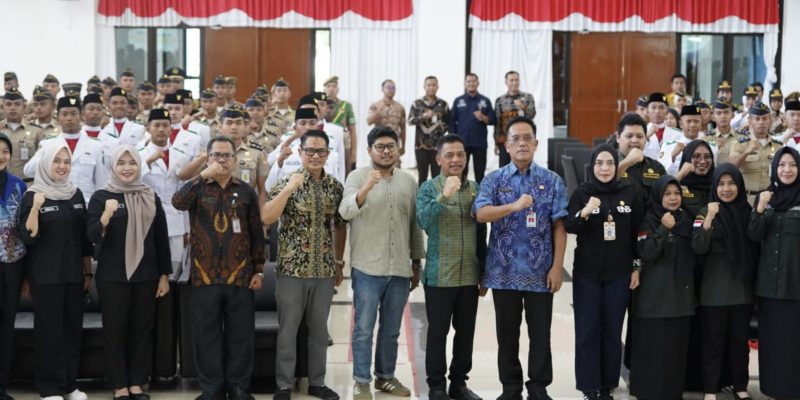 Pemerintah Kabupaten Tanah Bumbu mengirimkan Paskibraka untuk mengikuti studi wawasan kebangsaan di Kampus IPDN Sulawesi Selatan. (Foto: Istimewa)