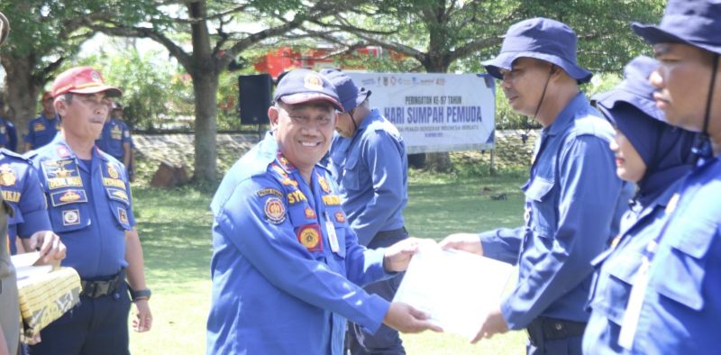 Inhouse Training Pemadam Kebakaran Kualifikasi Pemadam I Angkatan VI yang diselenggarakan oleh Pemerintah Provinsi Kalimantan Selatan resmi ditutup. (Foto: Istimewa)