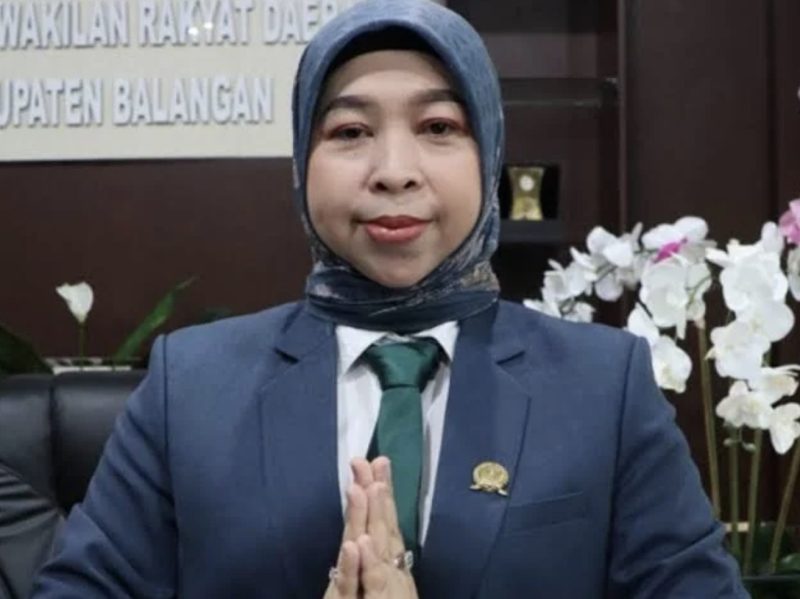 Ketua DPRD Balangan, Hj Linda Wati. (Foto: Istimewa)