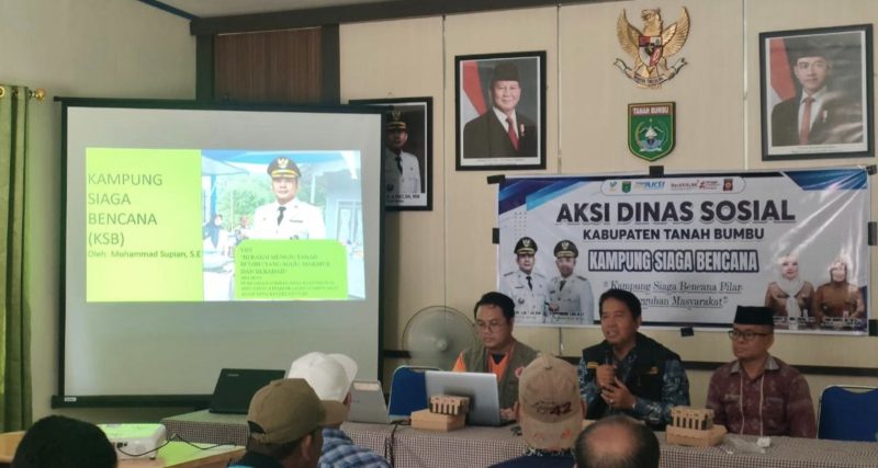 Dinas Sosial menggelar Sosialisasi Kampung Siaga Bencana (KSB) dengan tema “Kampung Siaga Bencana Pilar Ketangguhan Masyarakat”. (Foto: Istimewa)